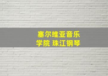 塞尔维亚音乐学院 珠江钢琴